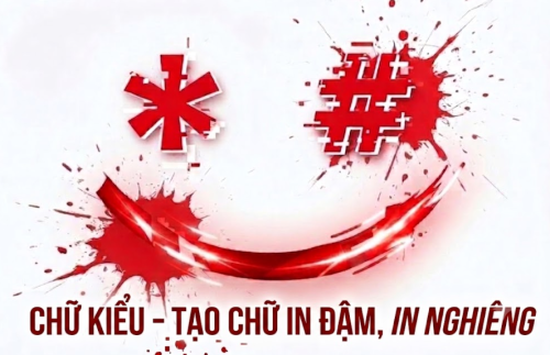 Chữ Kiểu – Tạo Chữ In Đậm, In Nghiêng Và Font Chữ Đẹp Miễn Phí Chữ Kiểu – Tạo Chữ In Đậm, In Nghiêng Và Font Chữ Đẹp Miễn Phí