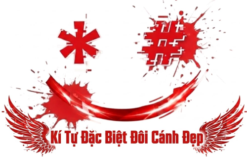 Kí Tự Đặc Biệt Đôi Cánh Đẹp Cho Free Fire, PUBG, Liên Quân