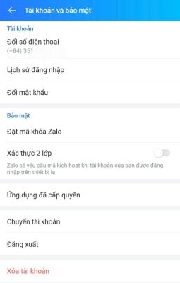 cách sử dụng kí tự đặc biệt để bảo vệ tài khoản zalo bước 2