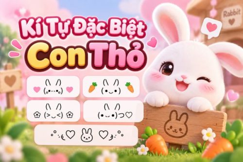 Kí Tự Đặc Biệt Con Thỏ – Bộ Biểu Tượng Bunny Đáng Yêu Cho Profile Kí Tự Đặc Biệt Con Thỏ – Bộ Biểu Tượng Bunny Đáng Yêu Cho Profile