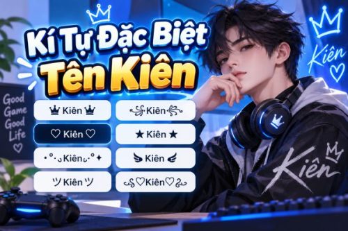 Top Kí Tự Đặc Biệt Tên Kiên Cực Ngầu Cho Profile Nổi Bật